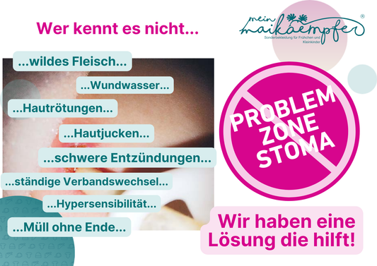 Unsere besonderen Stomapads mit Klettverschluss!  Saugstark für Sonde, PEG & Button.