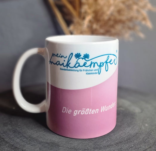 Tasse von meinmaikaempfer® - "Die größten Wunder, sind oft ganz klein"