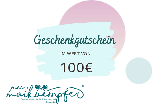 Geschenkgutschein im Wert von